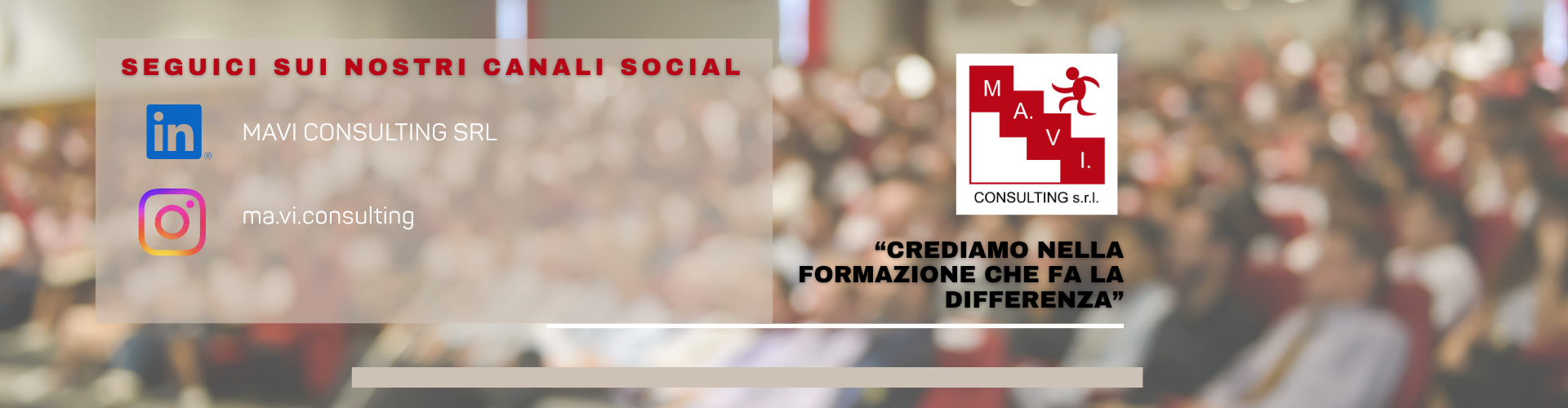 Resta connesso con noi